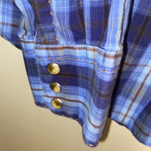 Wrangler American Cowboys Western Pearl Snaps - Picture 4 of 8